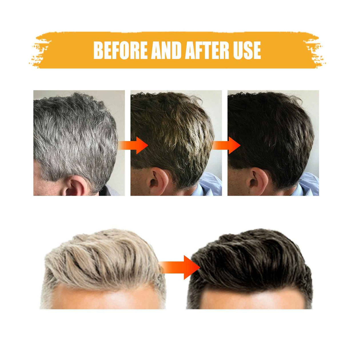 East Moon Men's Shampoo Soap Clean Hair Nutritional Moisturizing Black Hair Shiny Hair Care Men's Shampoo Soap