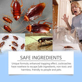 Jue Fish Cockroach bait stickers Household cockroach bait paste, cockroach killer, cockroach repellent, kitchen and dormitory cockroach stickers