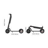 X8 Folding 10 Inch Electric Scooter LED Front Aluminum Alloy Electric Scooter