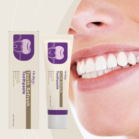Oralhoe Whitening Toothpaste – Gentle Plaque Removal for Brighter Teeth and Fresh Breath